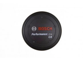 Logo krytka k motoru Bosch Performance line CX 80 mm Black