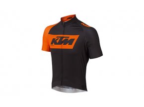 Cyklistický dres KTM Factory Team Black/orange