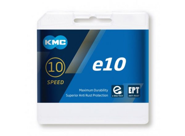 Řetěz pro elektrokola KMC e10 EPT pro e-Bike 10 speed Silver