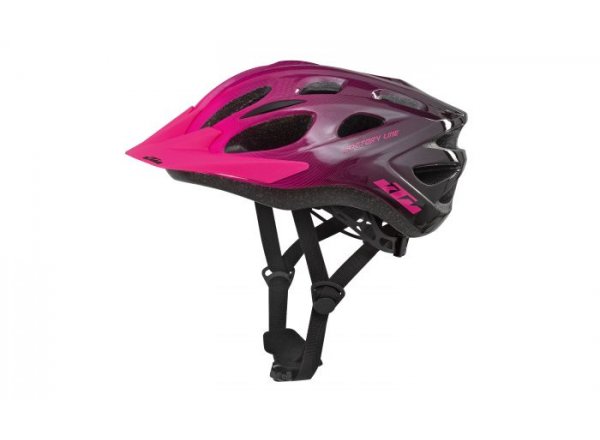 Dětská helma na kolo KTM FACTORY Youth 2021 pink/berry