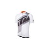 Cyklistický dres KTM Factory Line White/grey/orange
