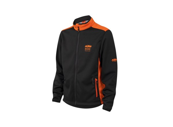 Pánská softshellová bunda KTM Factory Team 2022 Black/orange