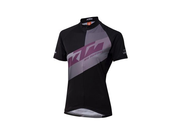 Dámský cyklistický dres KTM Lady Line 2022 black/grey/plum