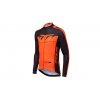 Cyklistický dres KTM Factory Team Spring  dlouhý rukáv Orange/black